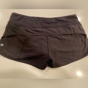 Lululemon black athletic shorts